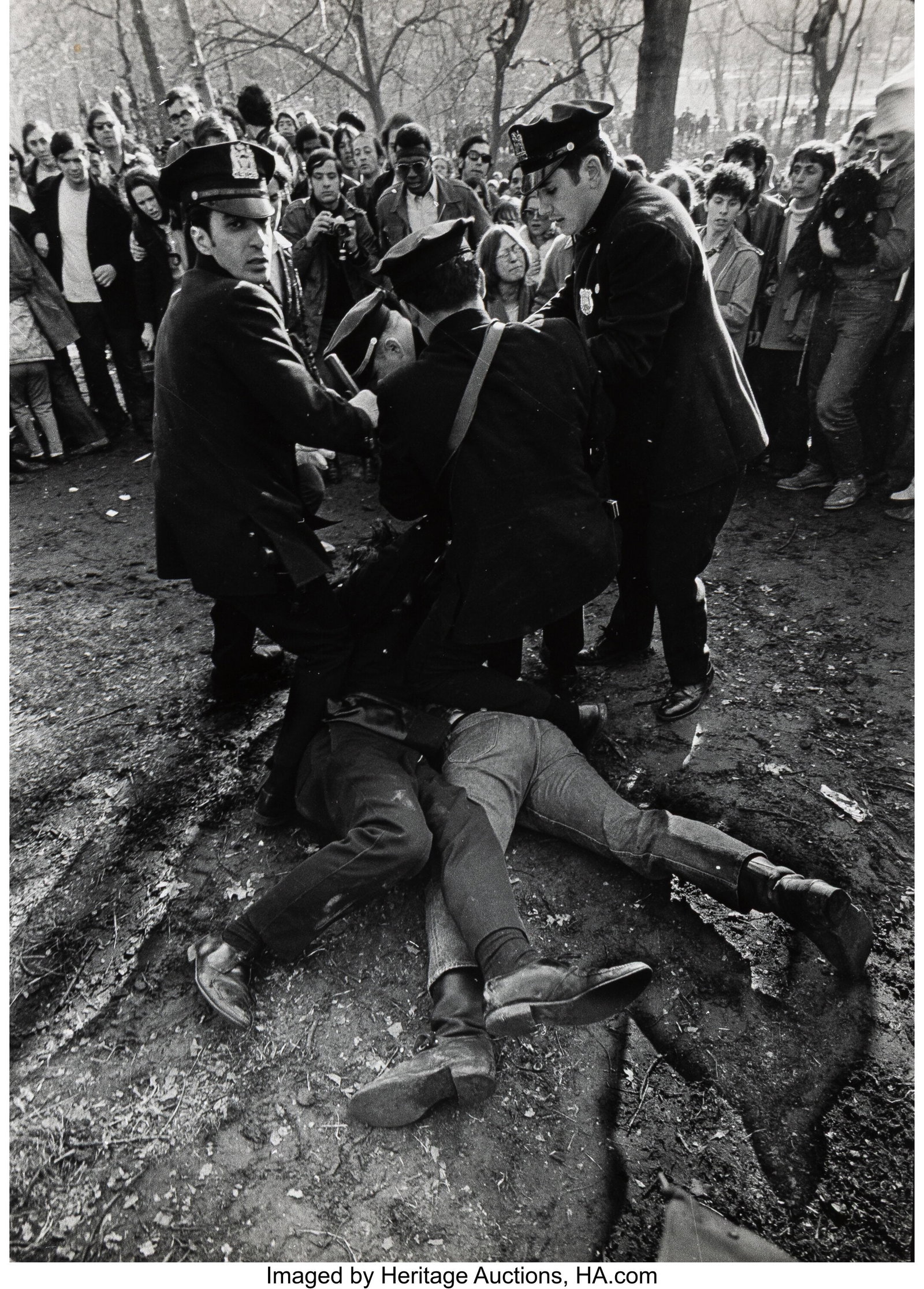 W. Eugene Smith (American, 1918-1978) Anti-War P: W. Eugene Smith (American, 1918-1978) Anti-War Protest, 1968 Oversized gelatin silver print 23 x 16-3/4 inches (58.4 x 42.5 cm) (image&rpa