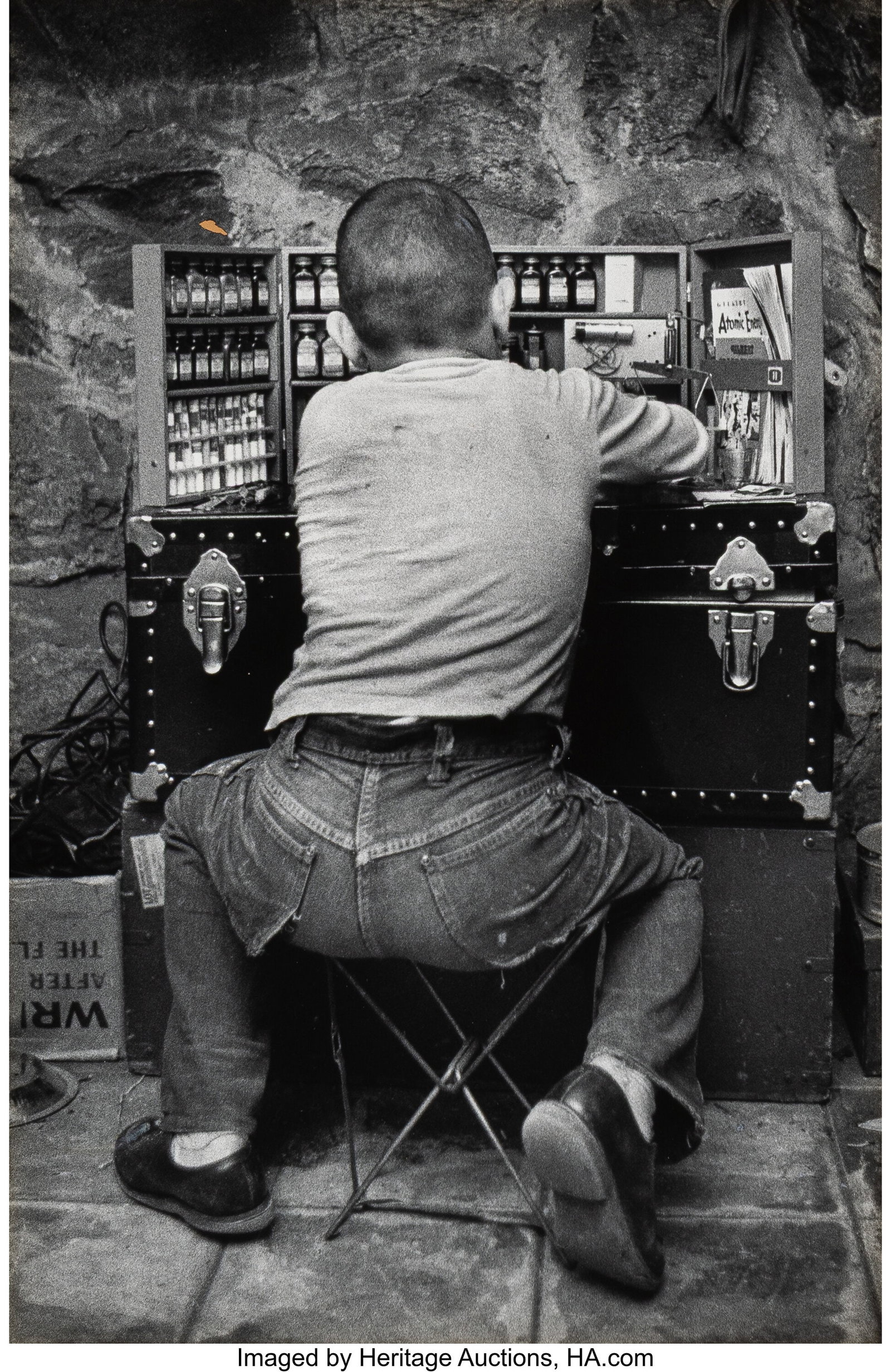 W. Eugene Smith (American, 1918-1978) Boy with G (1 of 3)