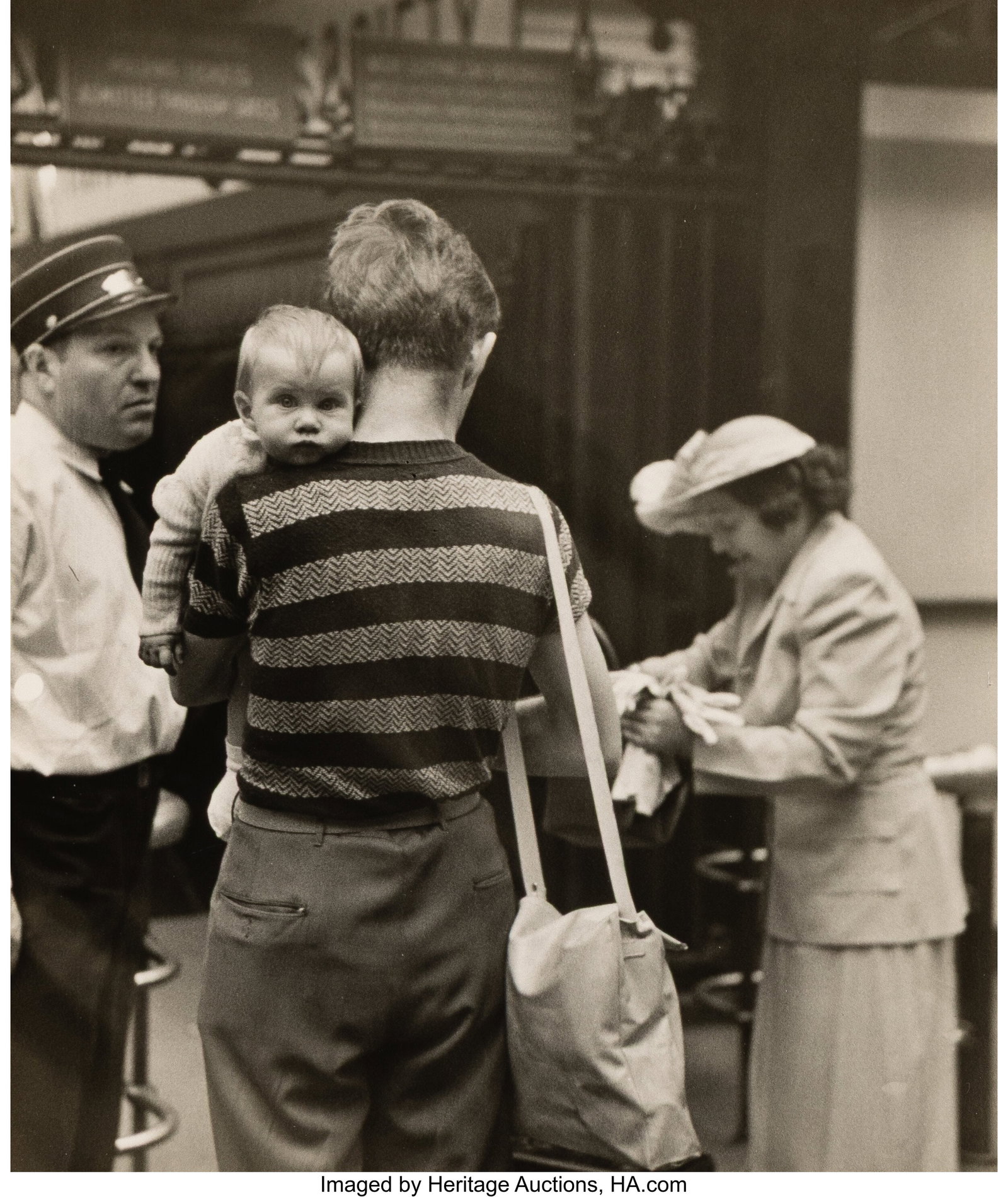 Ruth Orkin (American, 1921-1985) Penn Station, c (1 of 3)