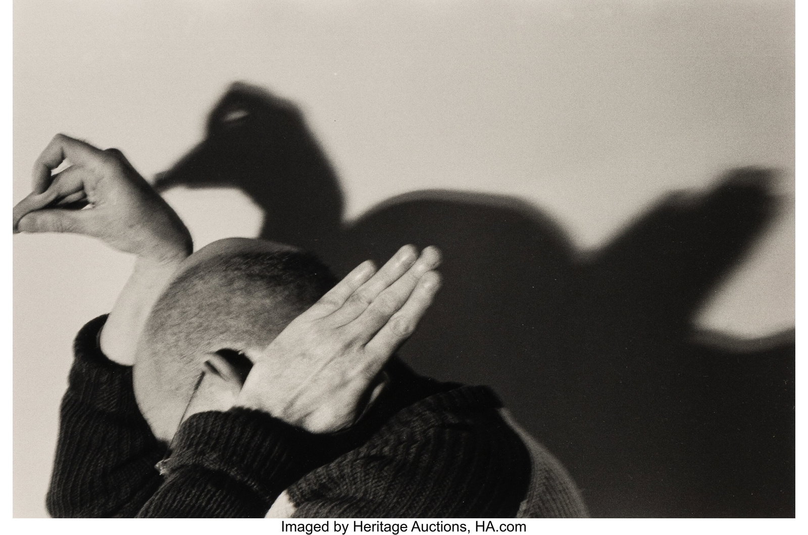 Duane Michals (American, b. 1932) Duane Duck, 19: Duane Michals (American, b. 1932) Duane Duck, 1984 Gelatin silver print 6-1/2 x 9-1/2 inches (16.5 x 24.1 cm) (image) 11 x 14 inc