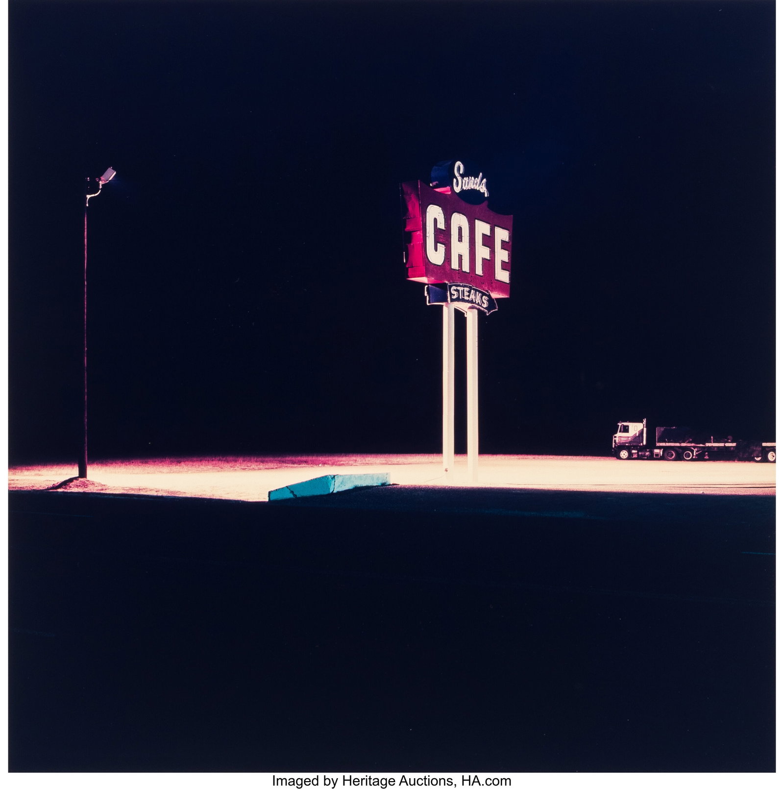 Jeff Brouws (American, b. 1955) Sands Cafe, Las : Jeff Brouws (American, b. 1955) Sands Cafe, Las Vegas, 1991 Dye coupler print 18 x 17-3/4 inches (45.7 x 45.1 cm) (image) Credi