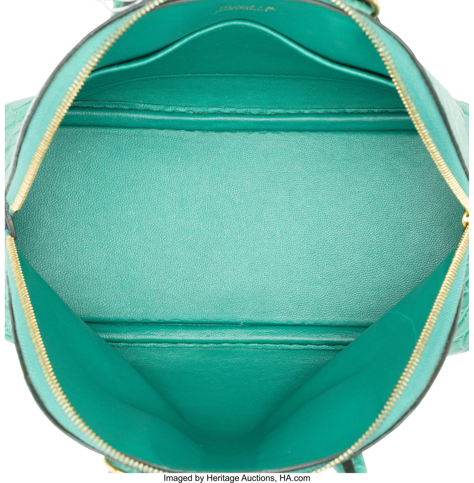 Hermès Matte Vert Jade Alligator Mini Bolide 19 - 4