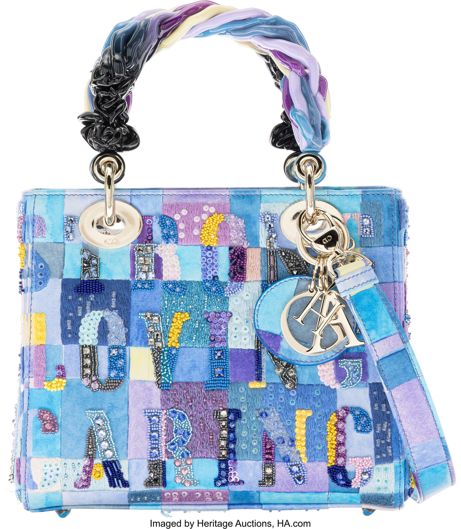 Christian Dior x Ghada Amer Multicolor Patchwork