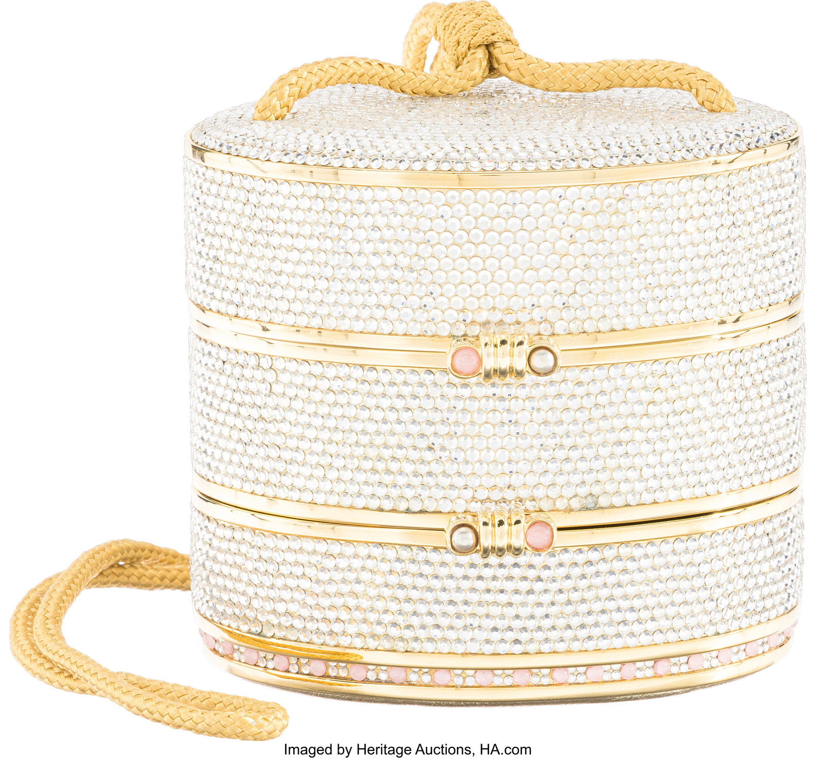 Judith Leiber Gold & Silver Crystal Gift Box Min (1 of 3)