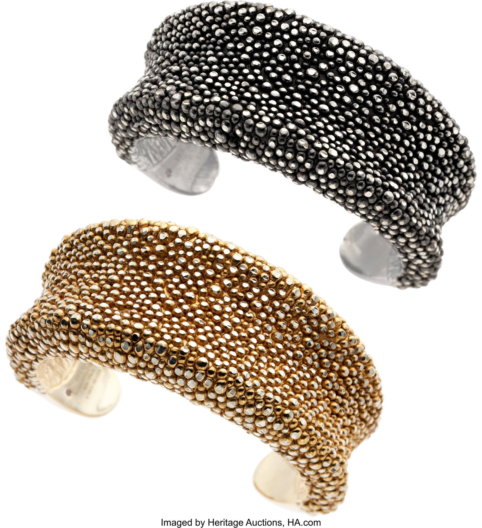 Roberto Coin, Vermeil, Silver Bracelets Metal: : Roberto Coin, Vermeil, Silver Bracelets Metal: Vermeil and silver Marked: Roberto Coin Collection: The Fifth Season Gross Weight: 74.30 grams Dimensions&colo