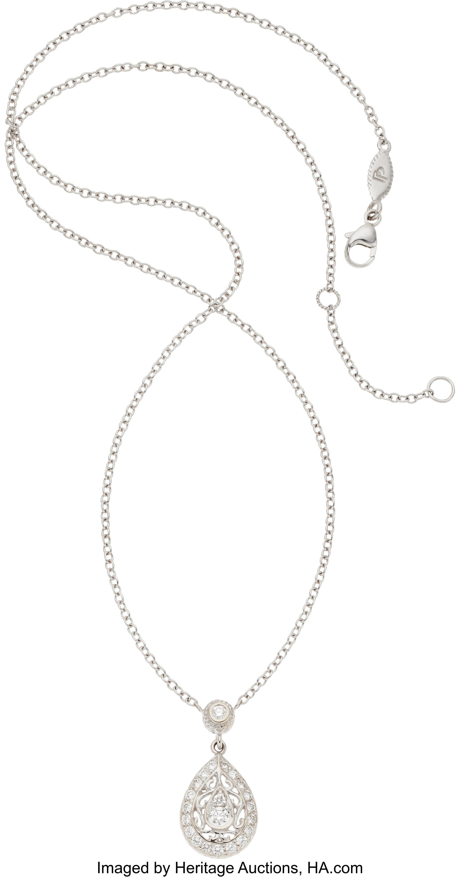 Penny Preville Diamond, White Gold Necklace Sto (1 of 2)