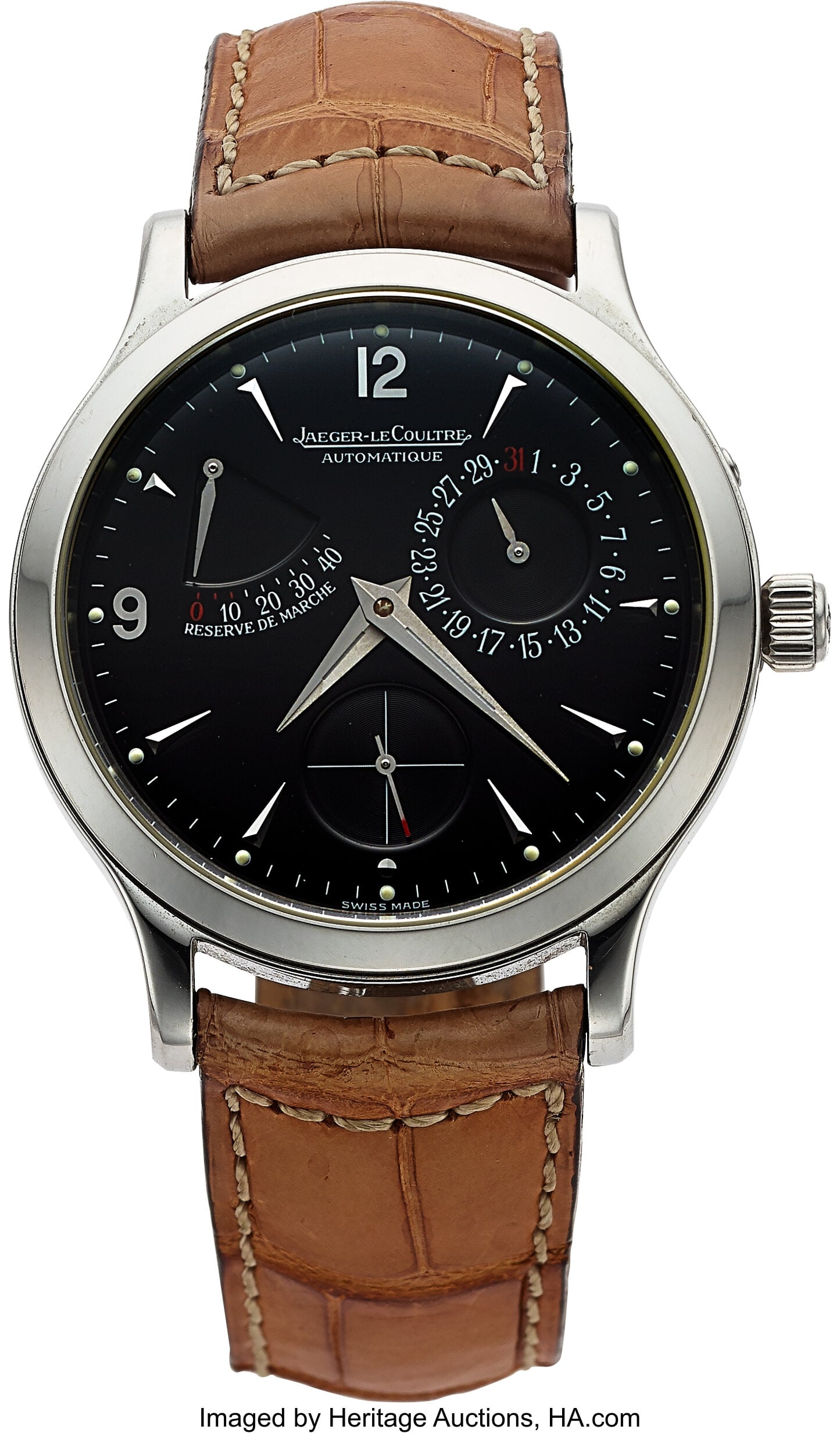 Jaeger LeCoultre Master Reserve de March, Black  (1 of 4)