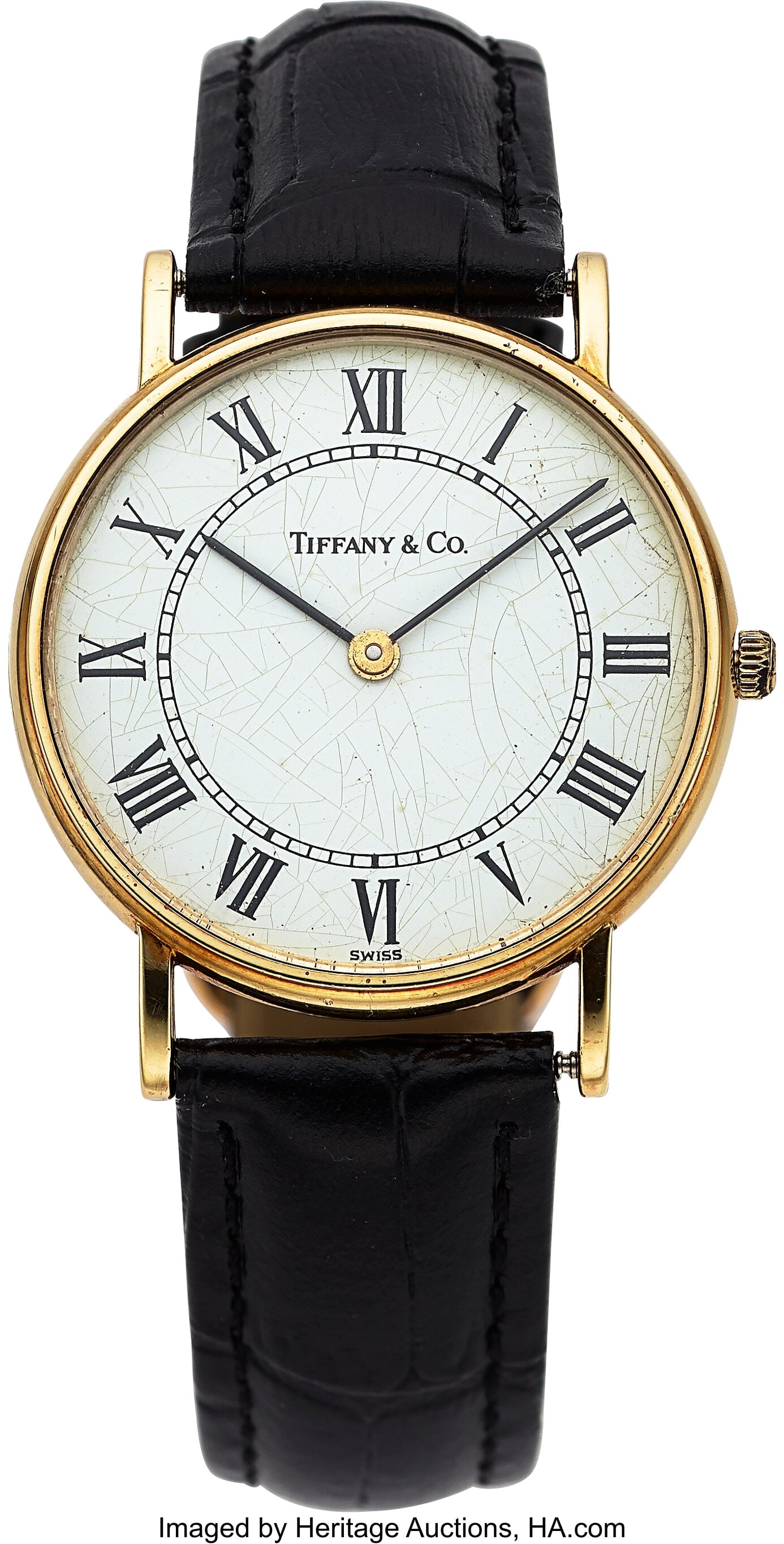 Tiffany & Co. Vintage 14k Yellow Gold Quartz Wat (1 of 4)