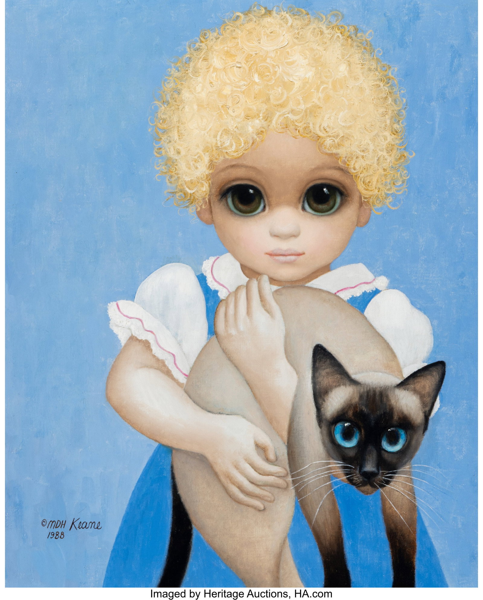 Margaret Keane (American, 1927-2022) Best Friend (1 of 3)
