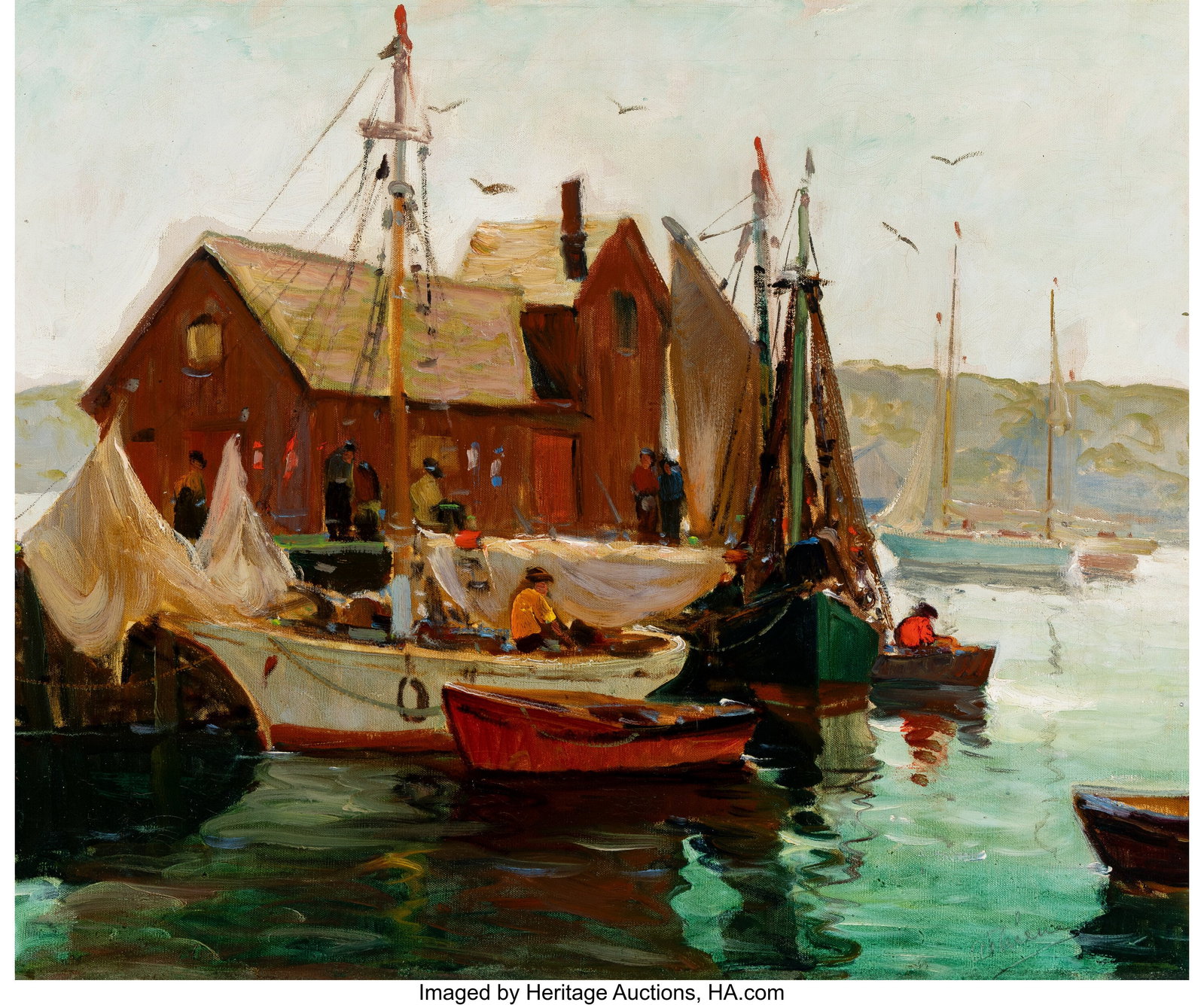 Anthony Thieme (American, 1888-1954) Pleasant Mo (1 of 3)