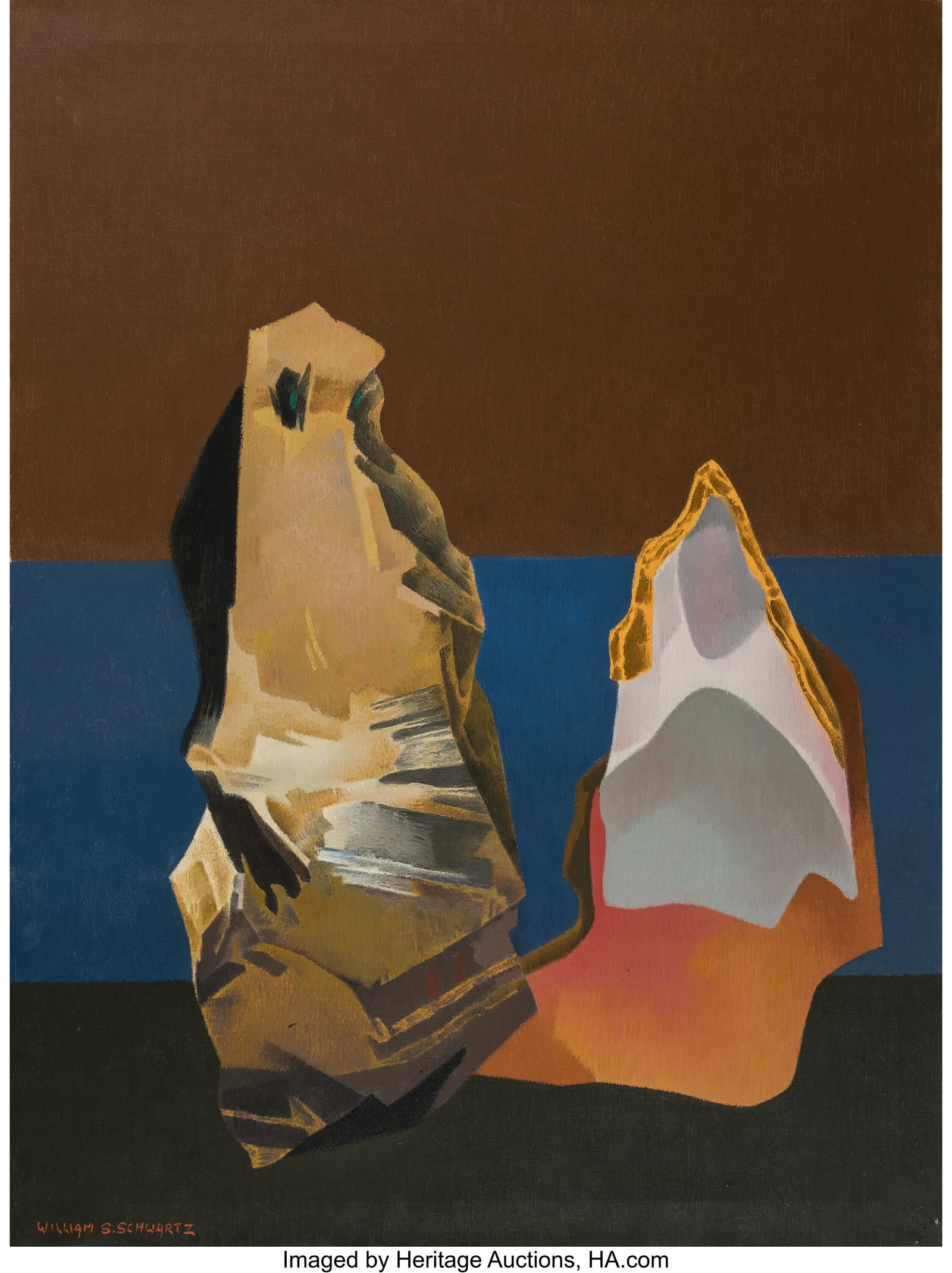 William S. Schwartz (American, 1896-1977) Male a (1 of 3)