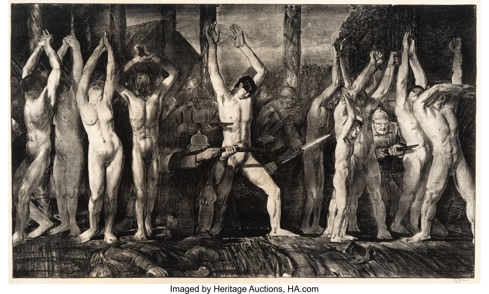 George Wesley Bellows (American, 1882-1925) The  (1 of 2)