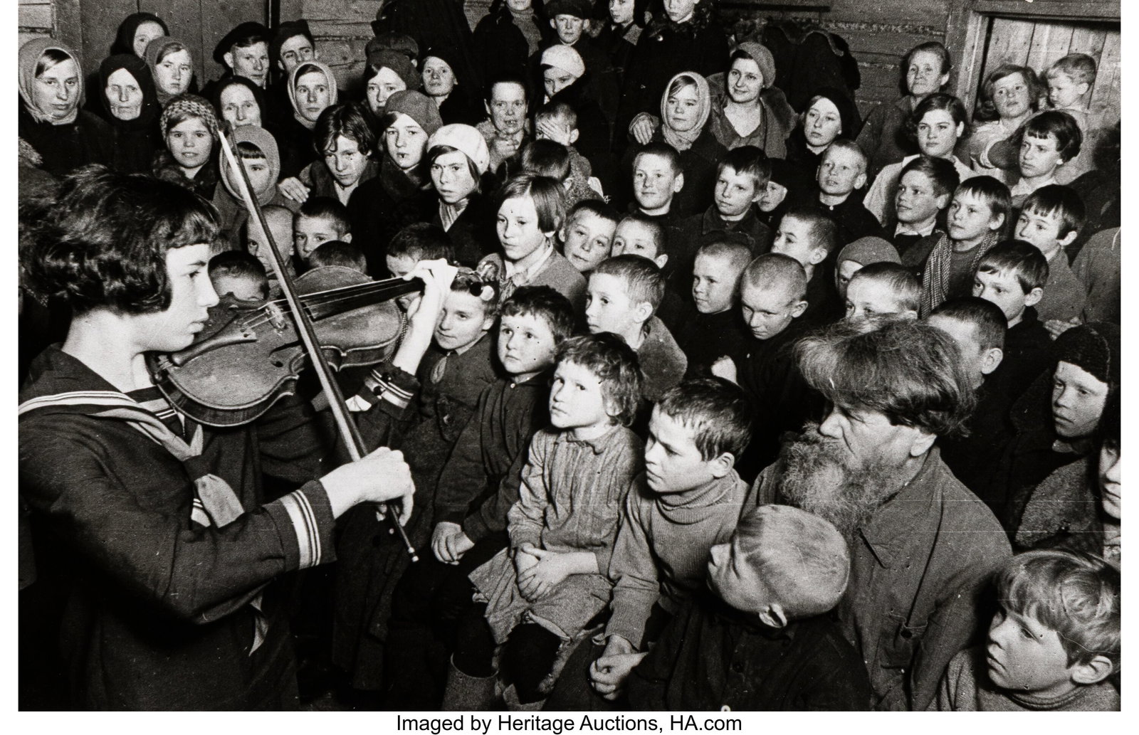 Georgy Zelma (Russian, 1906-1984) Concert at the (1 of 3)