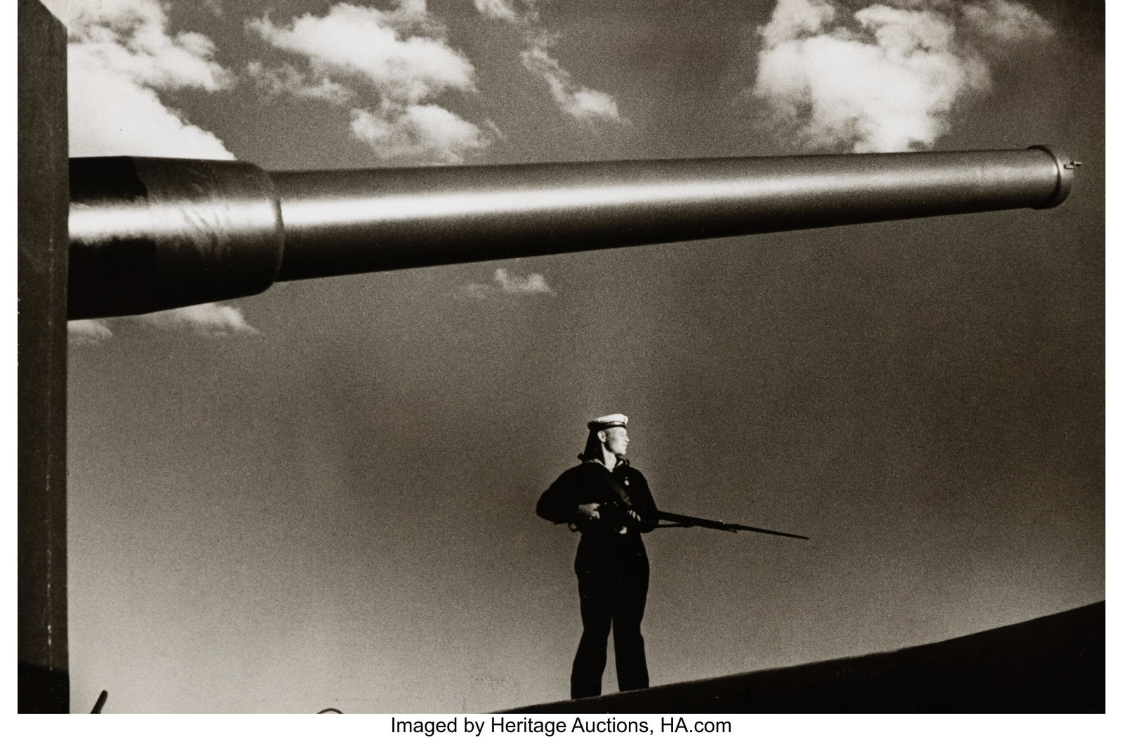 Yakov Khalip (Russian, 1908-1980) Guard Duty, 19: Yakov Khalip (Russian, 1908-1980) Guard Duty, 1937 Gelatin silver print, printed later 7-1/2 x 11-1/4 inches (19.1 x 28.6 cm) (image&so