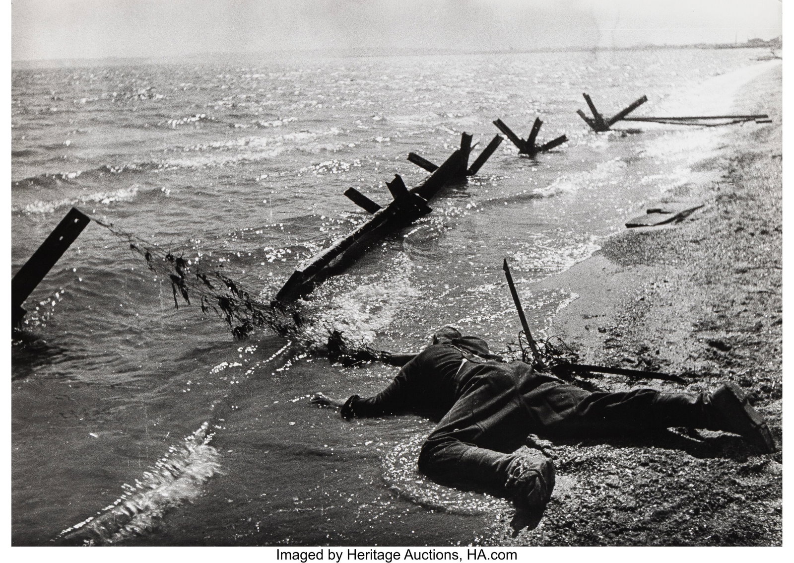 Georgy Zelma (Russian, 1906-1984) Stalingrad, 19: Georgy Zelma (Russian, 1906-1984) Stalingrad, 1942 Oversized gelatin silver print, printed later 16-3/4 x 23-1/2 inches (42.5 x 59.7 cm) 19&