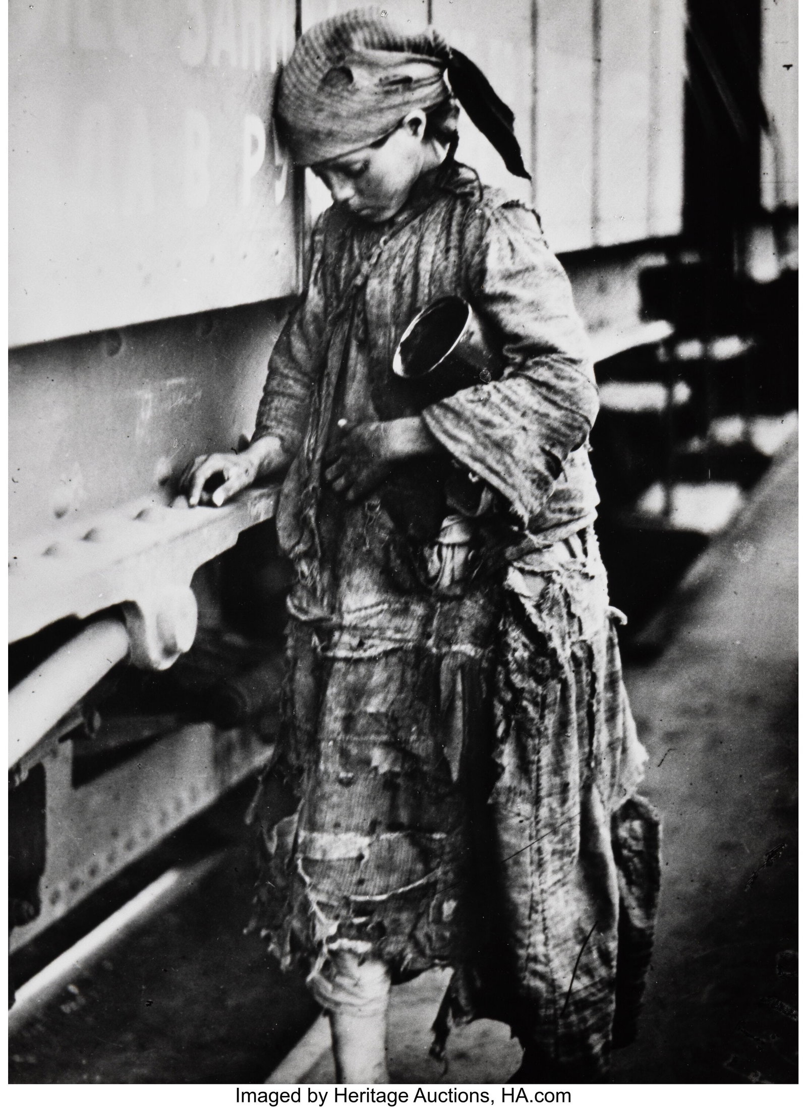 Max Alpert (Russian, 1899-1980) Train Station, M: Max Alpert (Russian, 1899-1980) Train Station, Magnitogorsk, Viktor Kalmykov (2 works) circa 1930-1931 Gelatin silver prints, printed before 1980 Each appro