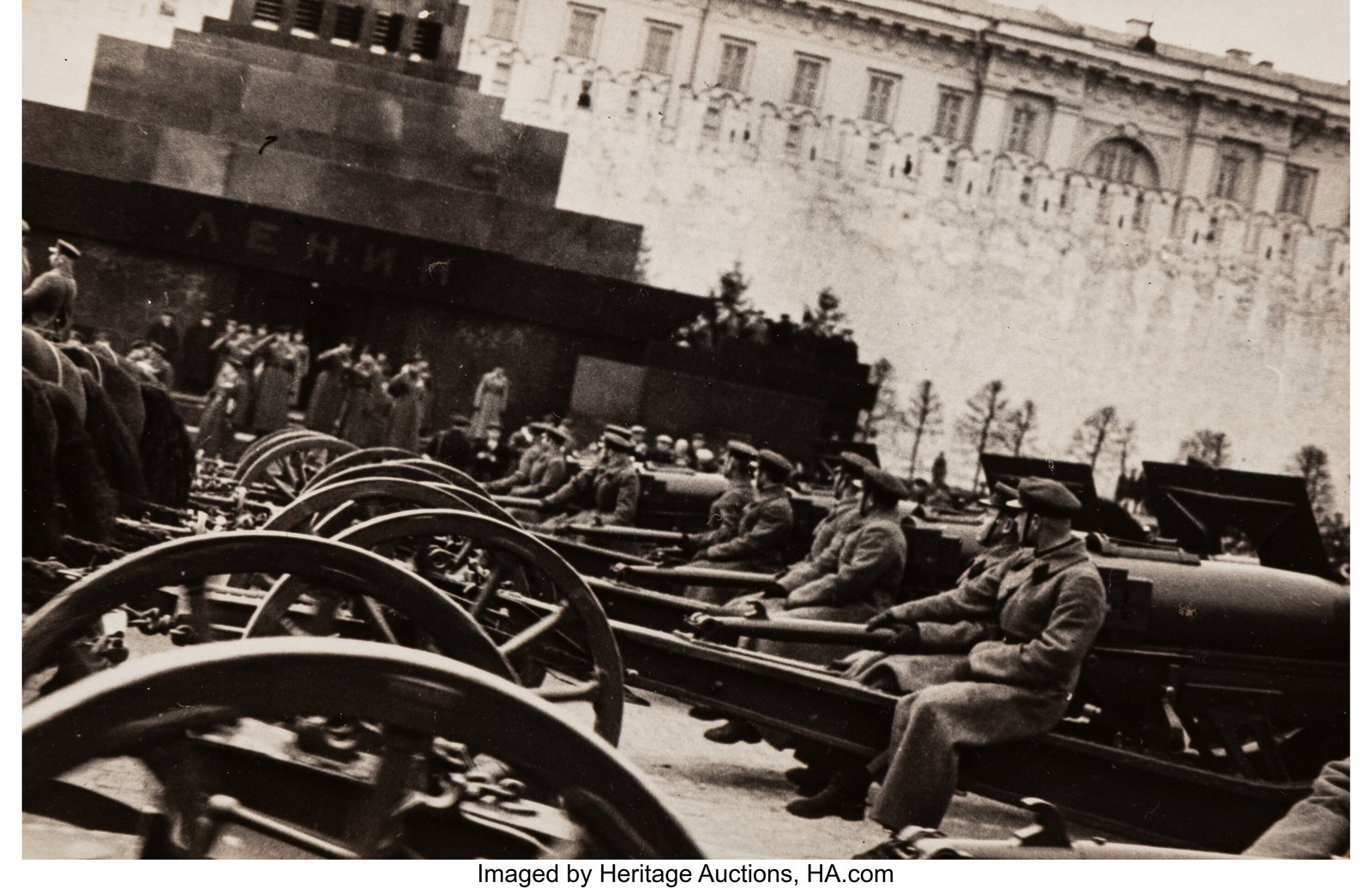 Georgy Zelma (Russian, 1906-1984) Military Parad: Georgy Zelma (Russian, 1906-1984) Military Parade, Red Square, circa 1930 Gelatin silver print 5-7/8 x 8-3/4 inches (14.9 x 22.2 cm) (i