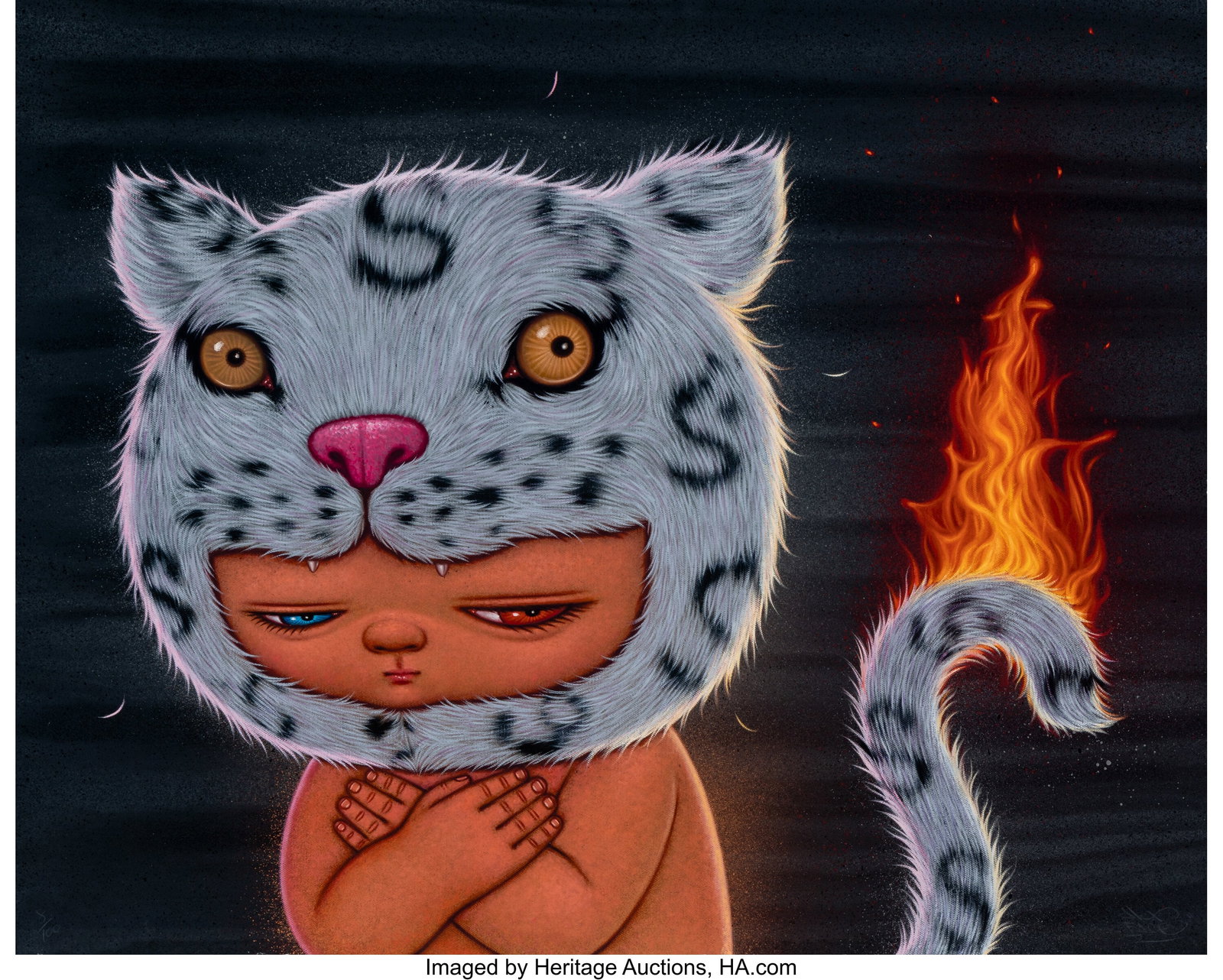 Alex Face (b. 1981) Laissez Fire No. 1, 2022 Gic: Alex Face (b. 1981) Laissez Fire No. 1, 2022 Giclée print in colors on paper 20-1/4 x 25-1/8 inches (51.4 x 63.8 cm) (sheet&rp