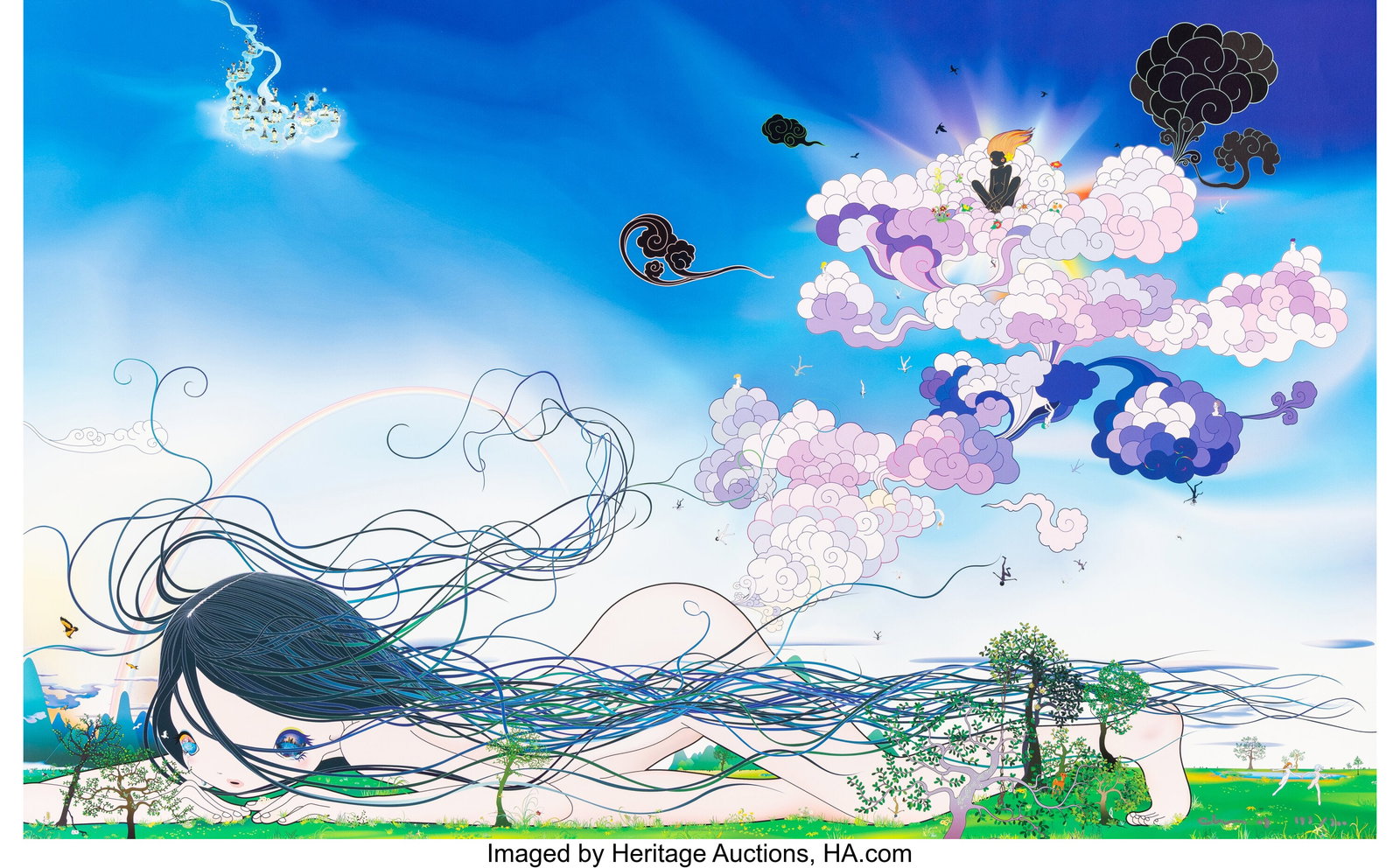 Chiho Aoshima (b. 1974) The Divine Gas, 2008 Off (1 of 1)