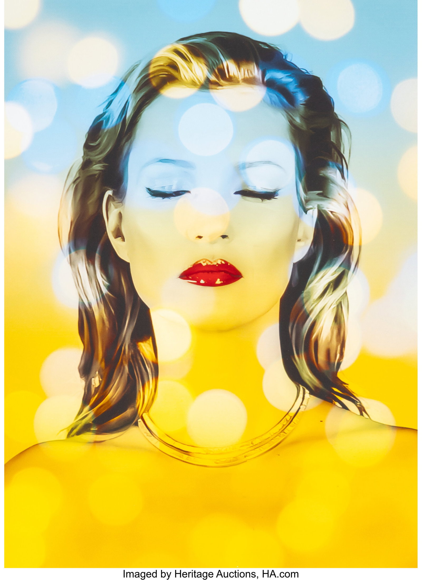 Chris Levine (b. 1960) Kate Moss (Icon Series) A (1 of 2)