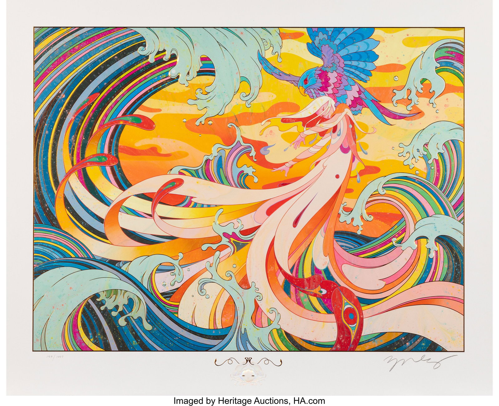James Jean (b. 1979) Adrift IV, 2023 Giclée pri (1 of 1)