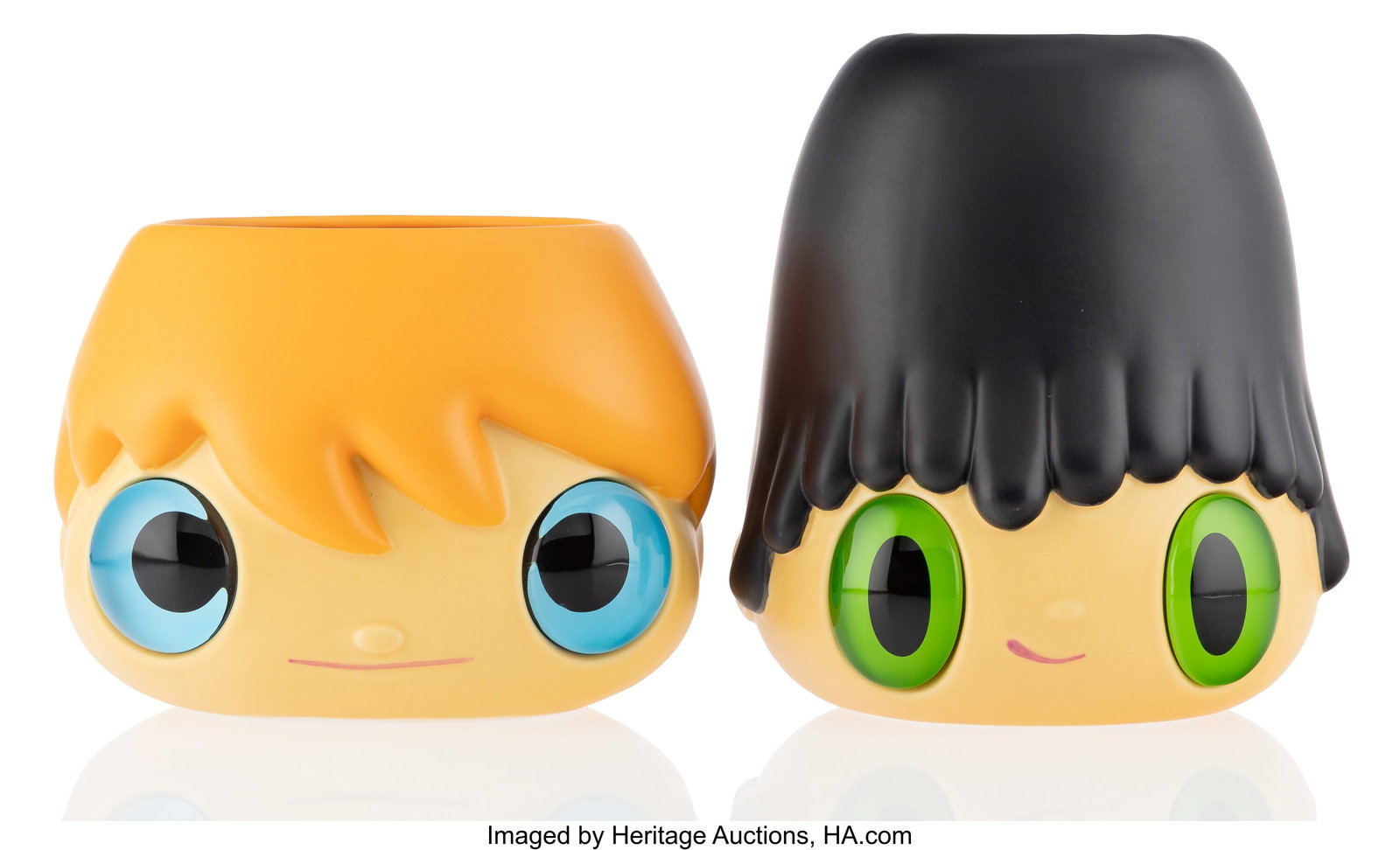 Javier Calleja (b. 1971) Pot Pop Top (two works) (1 of 3)