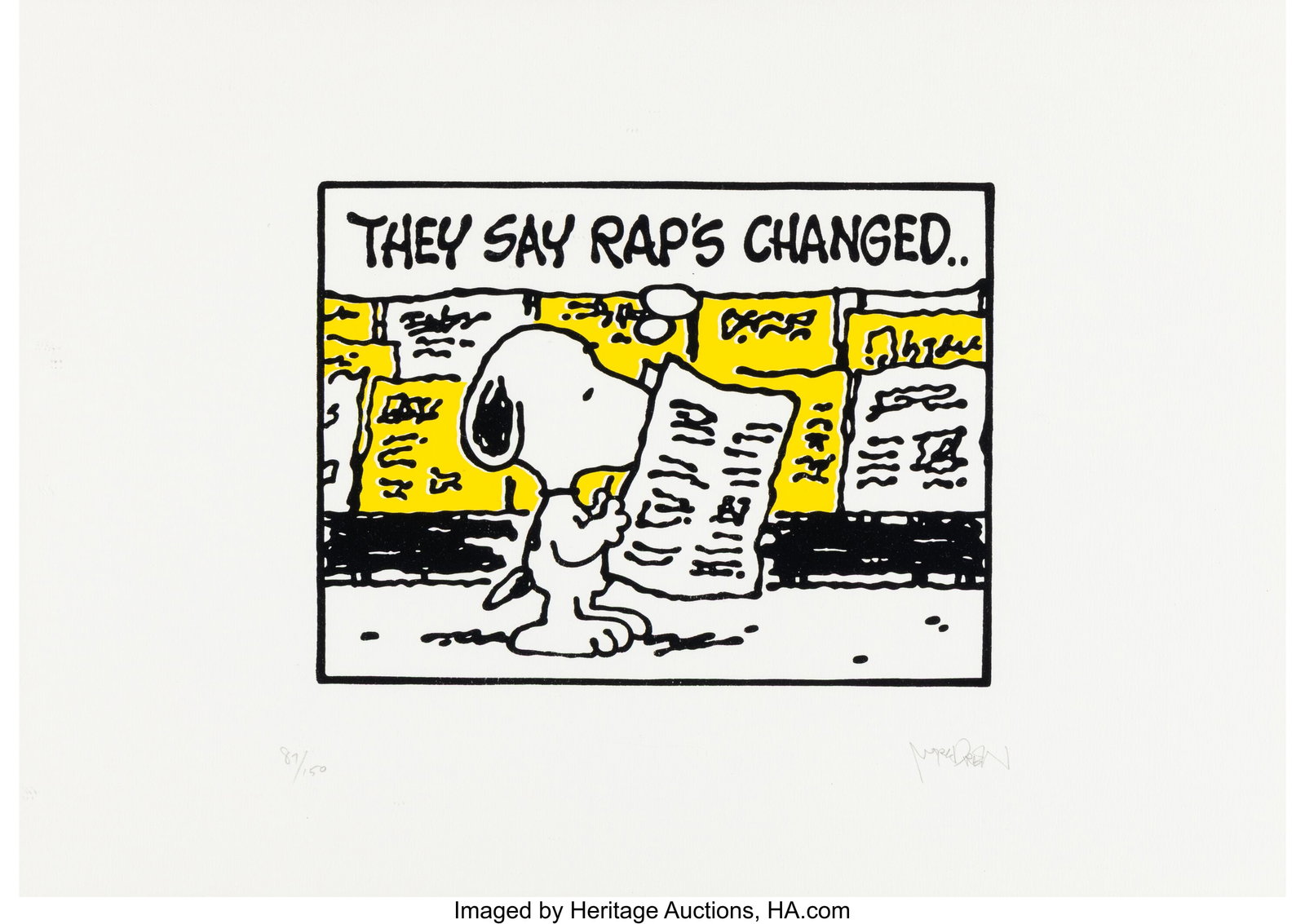 Mark Drew (b. 1978) They Say Rap's Changed (Dr.  (1 of 1)