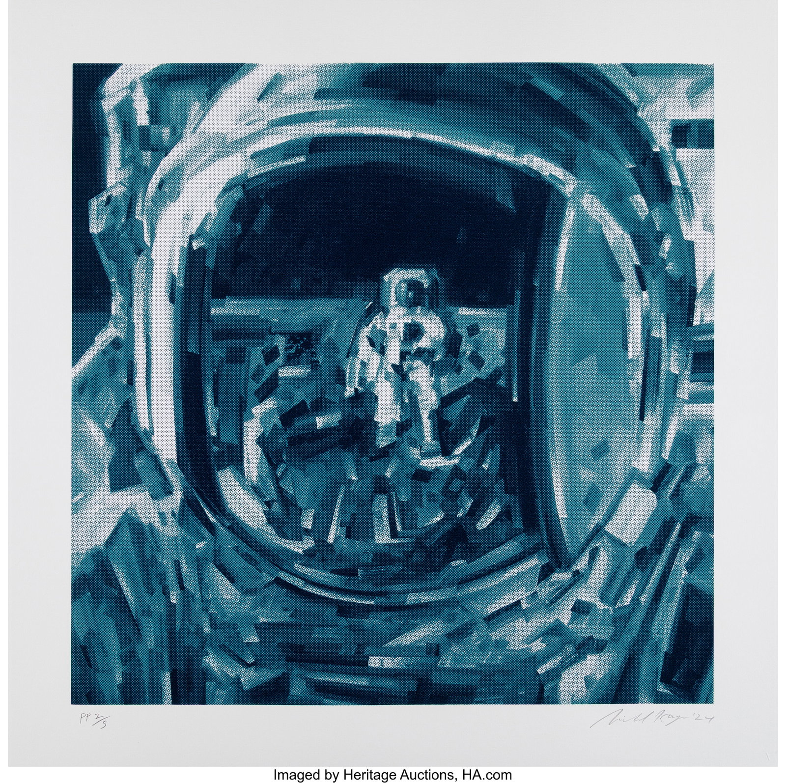 Michael Kagan (b. 1980) Moonwalker, 2024 Screenp (1 of 1)