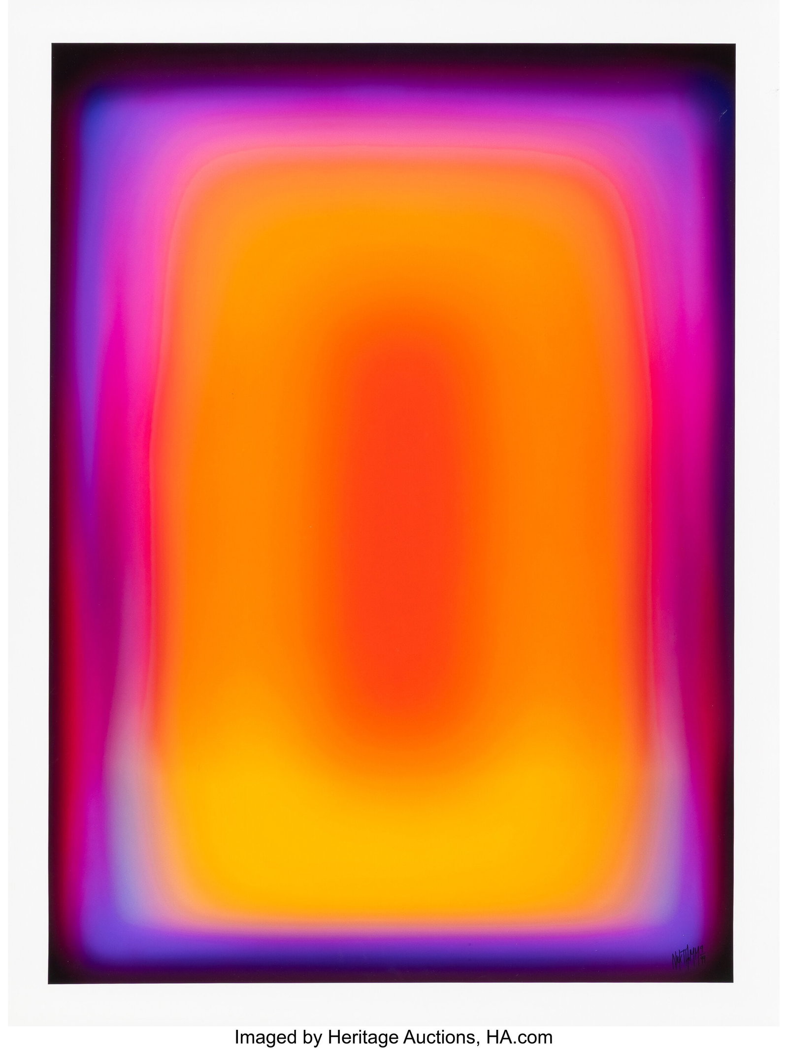 Nick Thomm (b. 1988) THE DREAMING (Fire), 2022 A: Nick Thomm (b. 1988) THE DREAMING (Fire), 2022 Archival pigment print on Hahnemühle fine art paper 36 x 27-1/4 inches (91.4 x 69.2 cm)