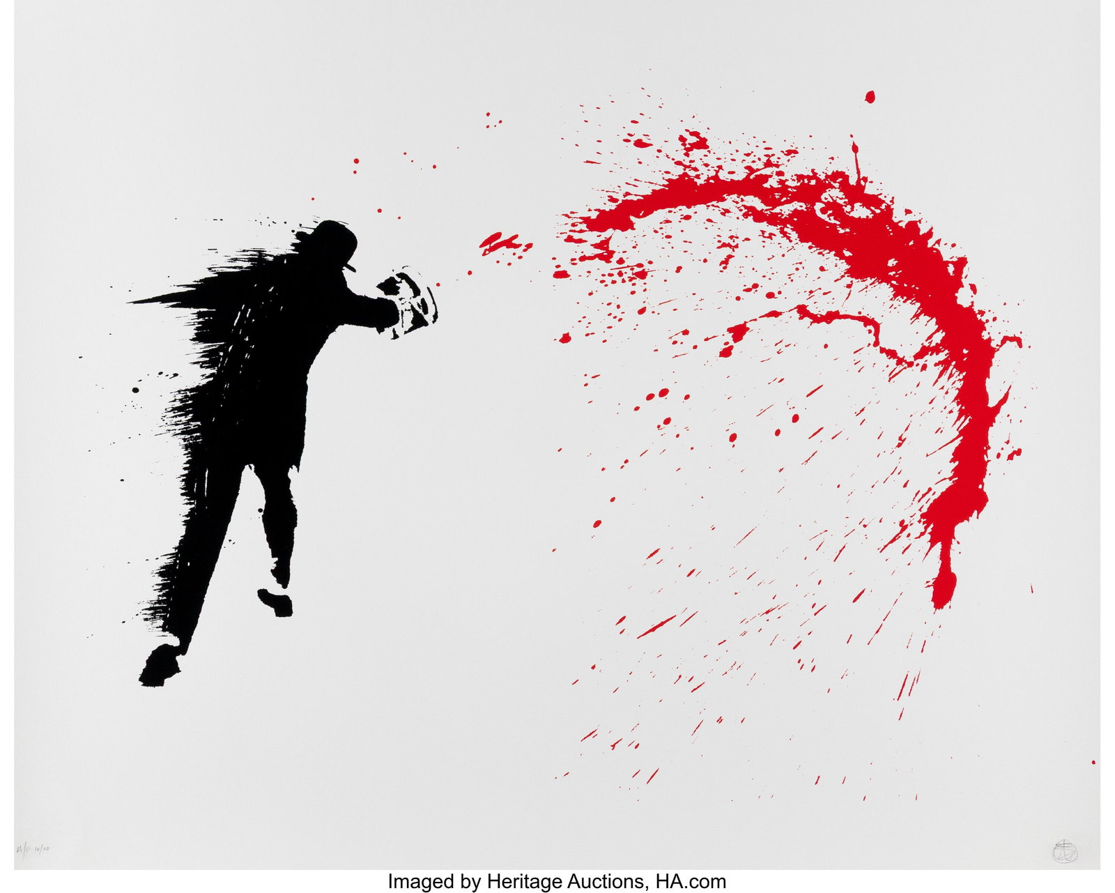 Nick Walker (b. 1969) Coachella (Red), 2015 Scre (1 of 1)