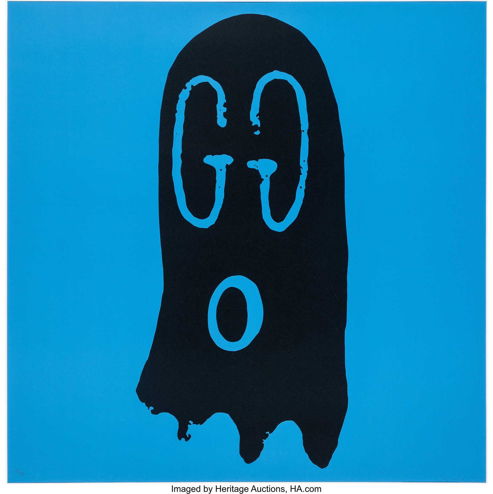 Trevor Andrew (b. 1979) Original GUCCIGHOST (Blu (1 of 3)