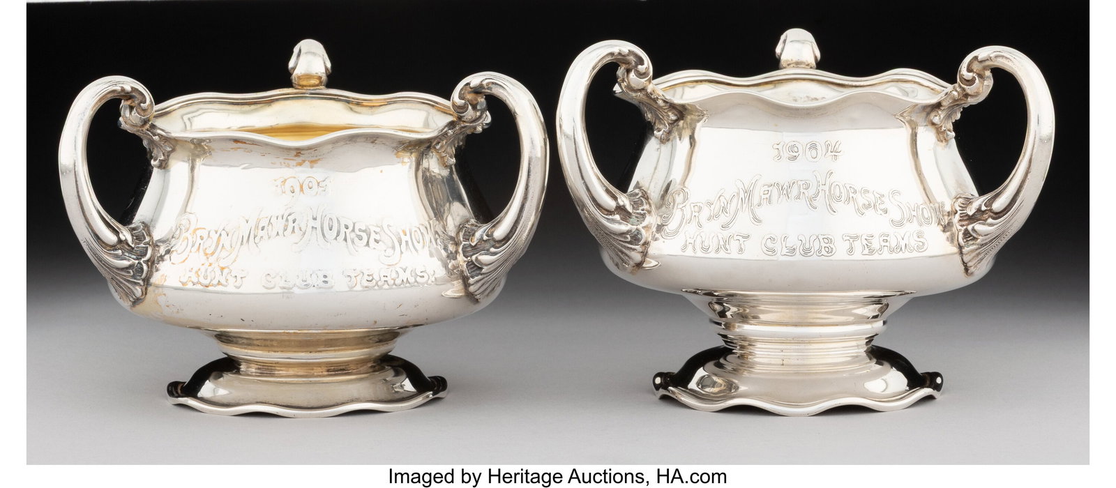 Two Bailey, Banks & Biddle Acid-Etched and Parti (1 of 7)