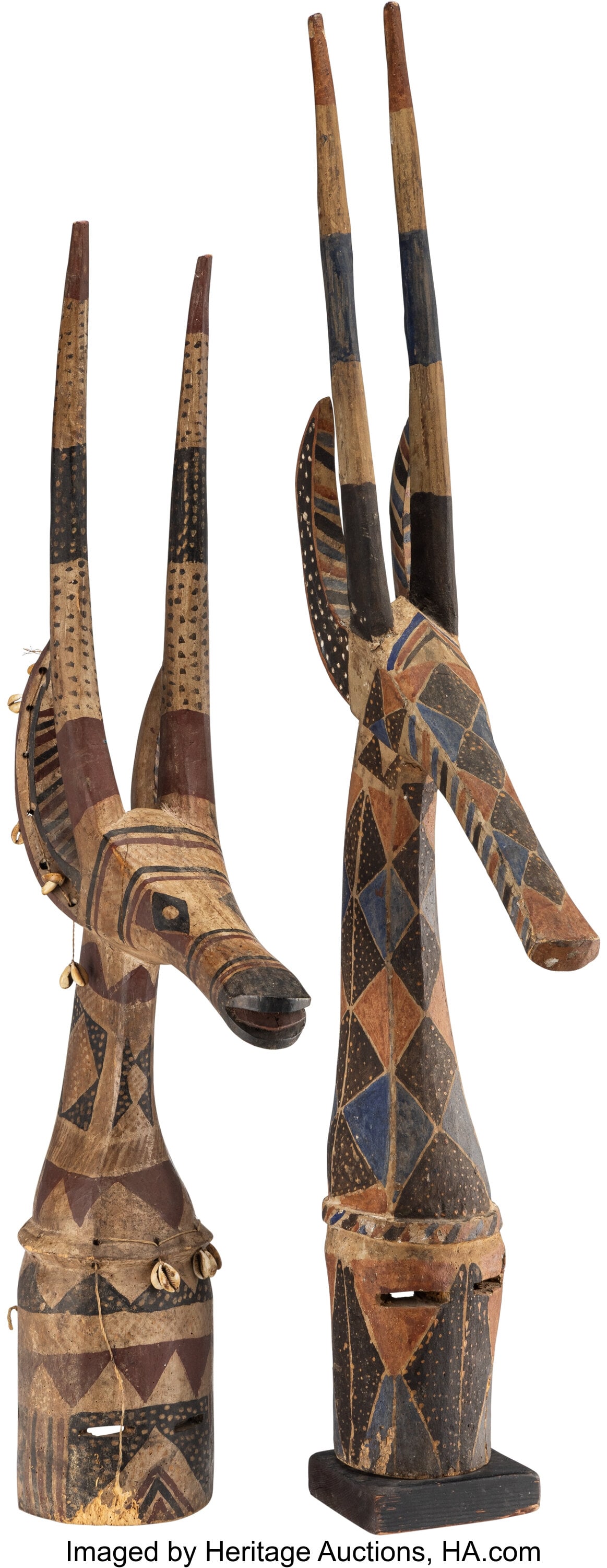 Kurumba (Mali, 20th century) Two Adoné Antelope (1 of 3)