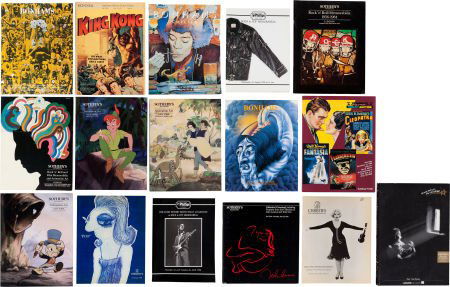 A Good Collection of Auction House 'Entertainmen: A Good Collection of Auction House 'Entertainment Memorabilia' Catalogues, 1984-2001. Six