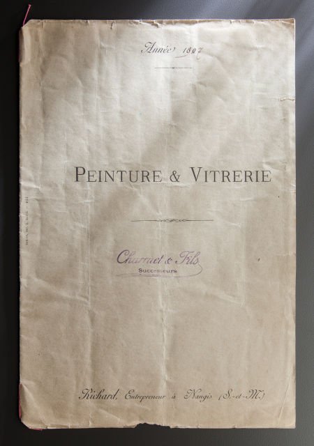 RENOIR'S HOME DECORATING EXPENSE LEDGER THE REN: RENOIR'S HOME DECORATING EXPENSE LEDGER THE RENOIR COLLECTION Peinture & Vitrerie,&nbs