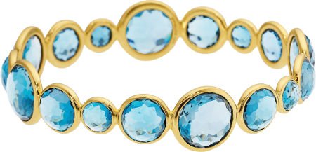 Ippolita Topaz, Gold Bracelet : Ippolita Topaz, Gold Bracelet From the Lollipop Collection, an 18k gold ba