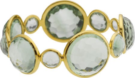 Ippolita Prasiolite, Gold Bracelet : Ippolita Prasiolite, Gold Bracelet From the Lollipop Collection, an 18k go