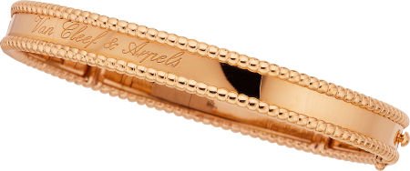 Van Cleef & Arpels Gold Bracelet: Van Cleef & Arpels Gold Bracelet From the Perlée Collection - Signature 