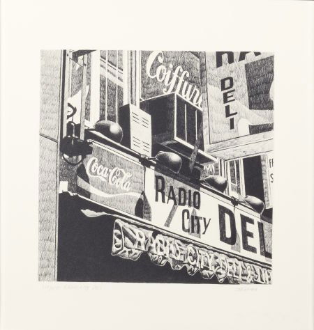 ROBERT COTTINGHAM (American, b. 1935) Radio City: ROBERT COTTINGHAM (American, b. 1935)Radio City Deli, 1979; Tattoo,