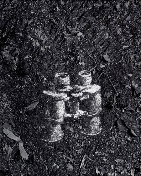 VIK MUNIZ (Brazilian, b. 1961) Binoculars (from: VIK MUNIZ (Brazilian, b. 1961)Binoculars (from Pictures of soil)Gelatin sil