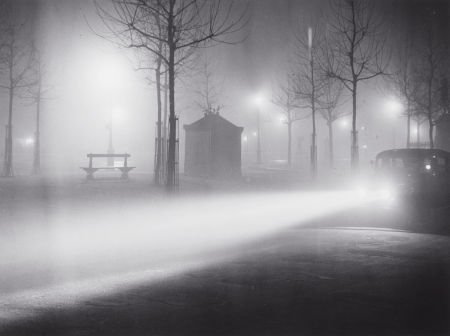 BRASSAÏ (French, 1899-1984) Avenue de l'Observat: BRASSAÏ (French, 1899-1984)Avenue de l'Observatoire, 1934Gelatin silver