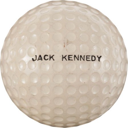 John F. Kennedy: Presidential Golf Ball.: John F. Kennedy: Presidential Golf Ball. President John F. Kennedy was an avid golfer. Pr