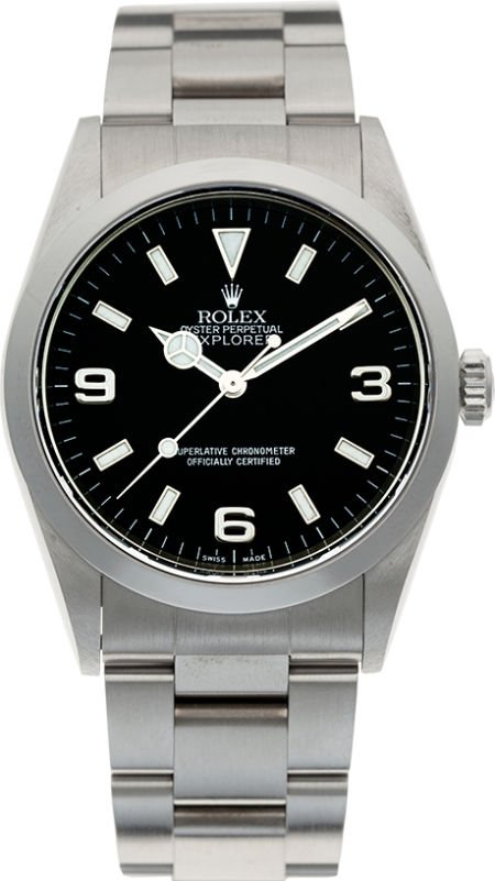No Shipping into the U.S. - Rolex Ref. 14270 Ste: No Shipping into the U.S. - Rolex Ref. 14270 Steel Explorer, circa 1999 Case: No. A914713,
