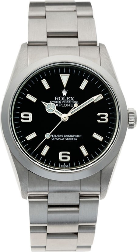 No Shipping into the U.S. - Rolex Ref. 14270 Ste: No Shipping into the U.S. - Rolex Ref. 14270 Steel Explorer, circa 1999 Case: No. U771892,