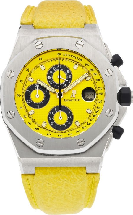 Audemars Piguet Royal Oak Offshore Stainless Ste: Audemars Piguet Royal Oak Offshore Stainless Steel Automatic Chronograph Case: E 40312, st