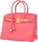 56047: Hermes 30cm Rose Lipstick Togo Leather Birkin Ba - 2