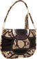 56429: Gucci Black, Purple & Natural Python and Snakesk - 2