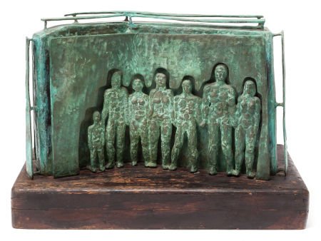 PAL KEPENYES (Hungarian/Mexican, 20th/21st Centu: PAL KEPENYES (Hungarian/Mexican, 20th/21st Centuries)FiguresBronze with gre