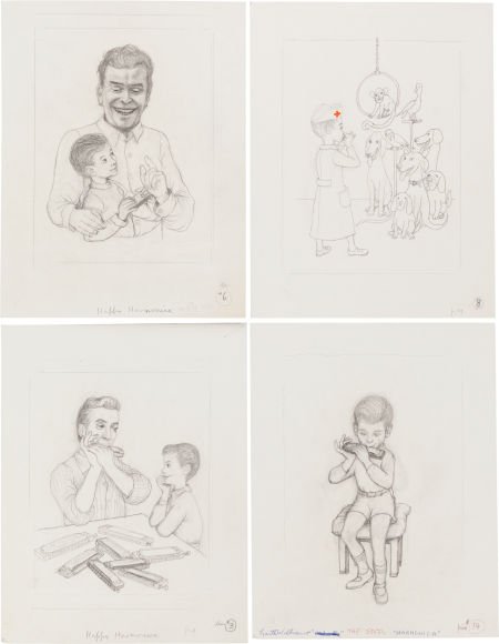 Garth Williams (American Artist, 1912-1996). Ori: Garth Williams (American Artist, 1912-1996). Original Artwork and Other Archive Material Related to th