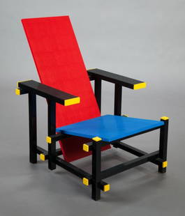 MARIO MINALE (Italian/German, b. 1973) Red blue: MARIO MINALE (Italian/German, b. 1973)Red blue LEGO® chair, 2007LEGO® brick